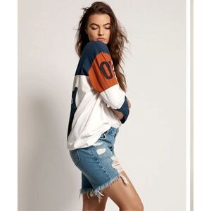 NWT One Teaspoon PACIFICA STEVIES LONG LENGTH BOYFRIEND SHORTSize 24